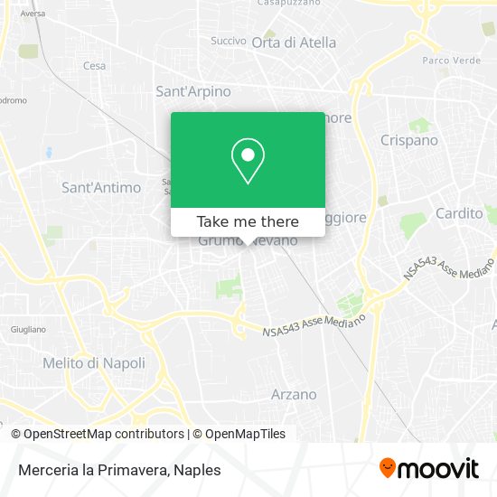 Merceria la Primavera map