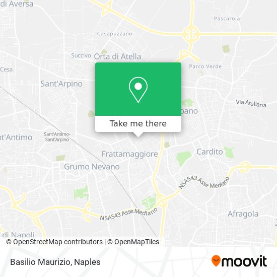Basilio Maurizio map