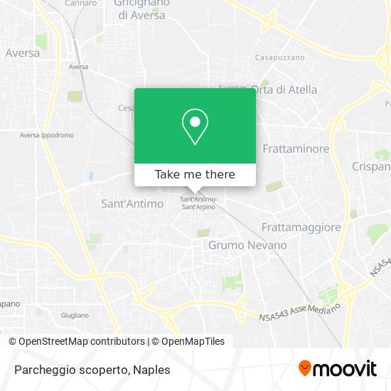 Parcheggio scoperto map