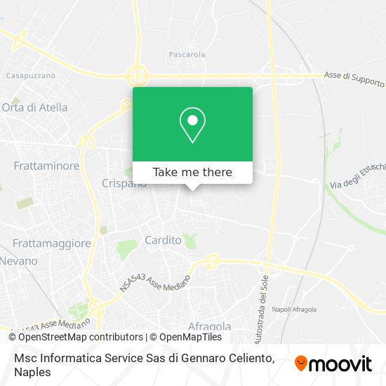 Msc Informatica Service Sas di Gennaro Celiento map