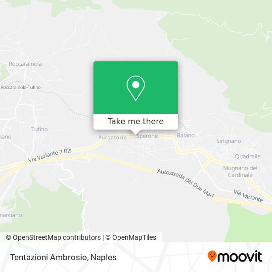Tentazioni Ambrosio map