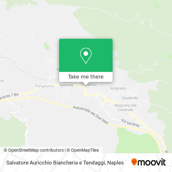 Salvatore Auricchio Biancheria e Tendaggi map