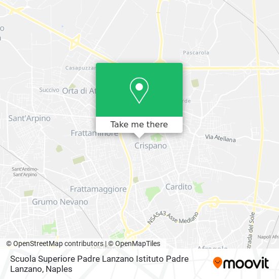 Scuola Superiore Padre Lanzano Istituto Padre Lanzano map
