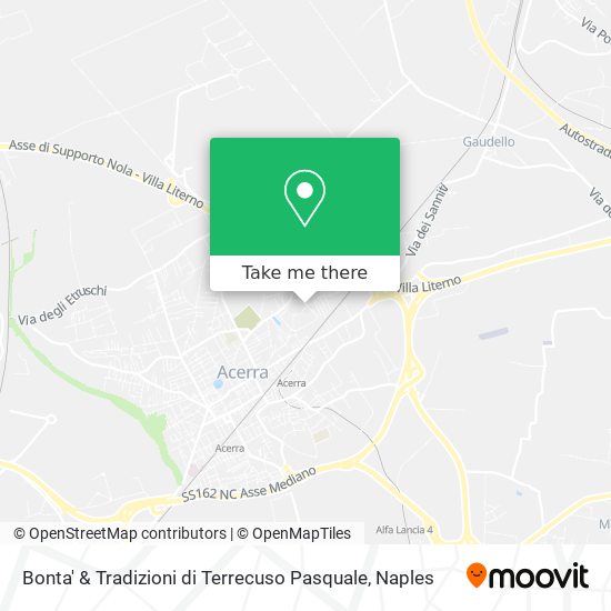 Bonta' & Tradizioni di Terrecuso Pasquale map