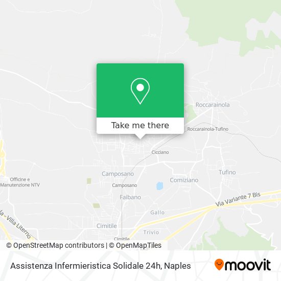 Assistenza Infermieristica Solidale 24h map