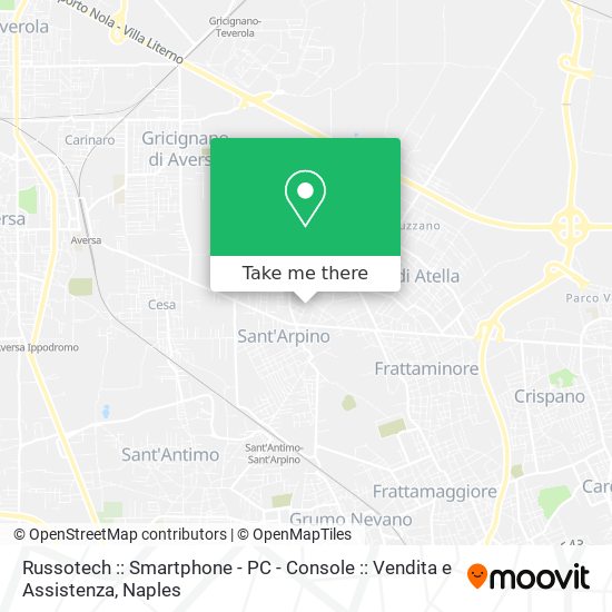 Russotech :: Smartphone - PC - Console :: Vendita e Assistenza map