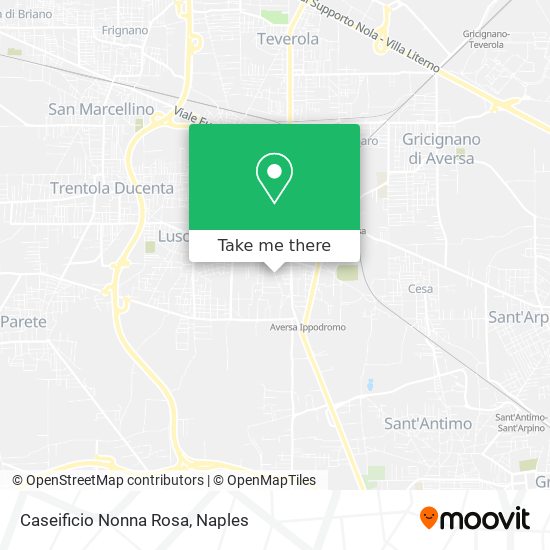 Caseificio Nonna Rosa map