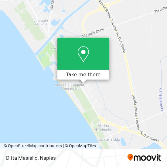 Ditta Masiello map