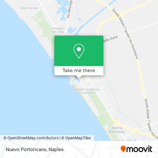 Nuevo Portoricano map