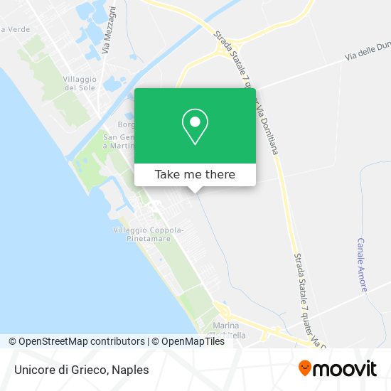 Unicore di Grieco map