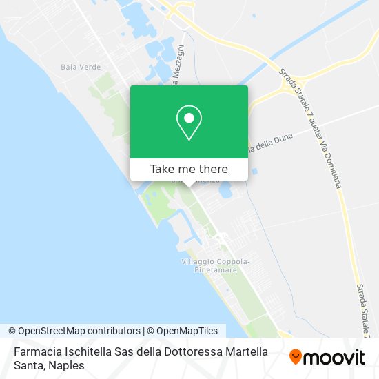Farmacia Ischitella Sas della Dottoressa Martella Santa map
