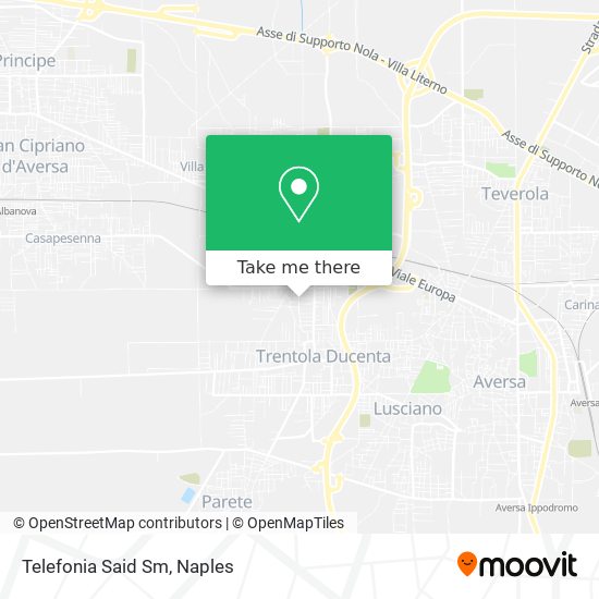Telefonia Said Sm map