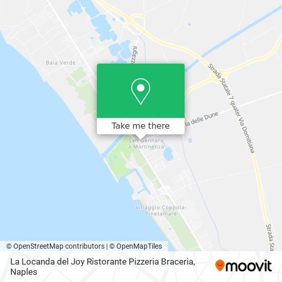 La Locanda del Joy Ristorante Pizzeria Braceria map