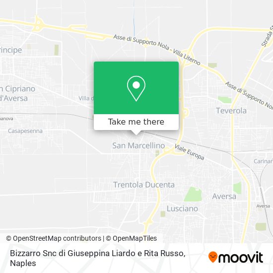 Bizzarro Snc di Giuseppina Liardo e Rita Russo map
