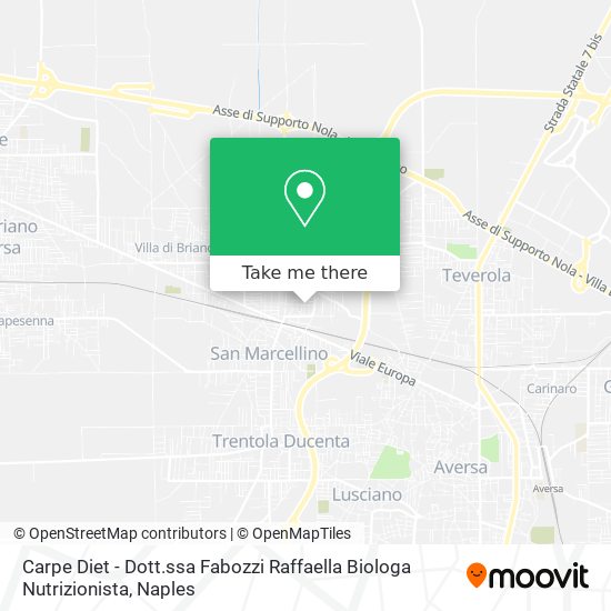 Carpe Diet - Dott.ssa Fabozzi Raffaella Biologa Nutrizionista map