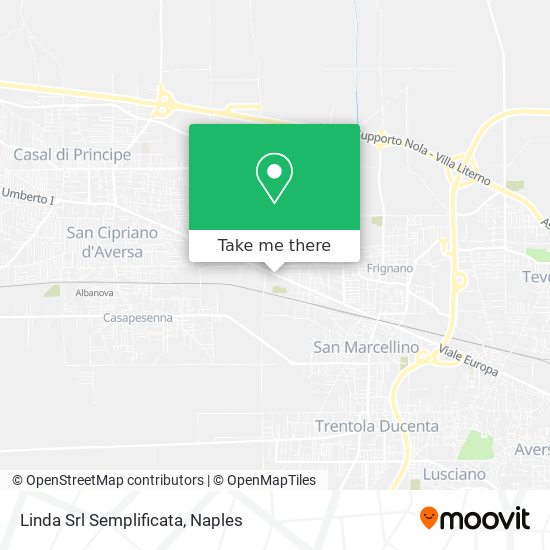 Linda Srl Semplificata map