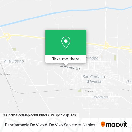 Parafarmacia De Vivo di De Vivo Salvatore map