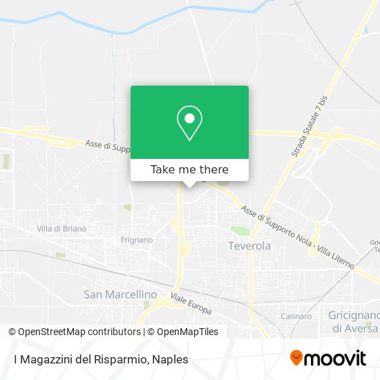 I Magazzini del Risparmio map