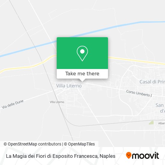 La Magia dei Fiori di Esposito Francesca map