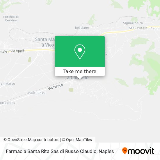 Farmacia Santa Rita Sas di Russo Claudio map