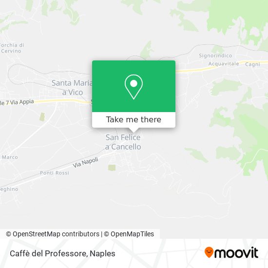 Caffè del Professore map