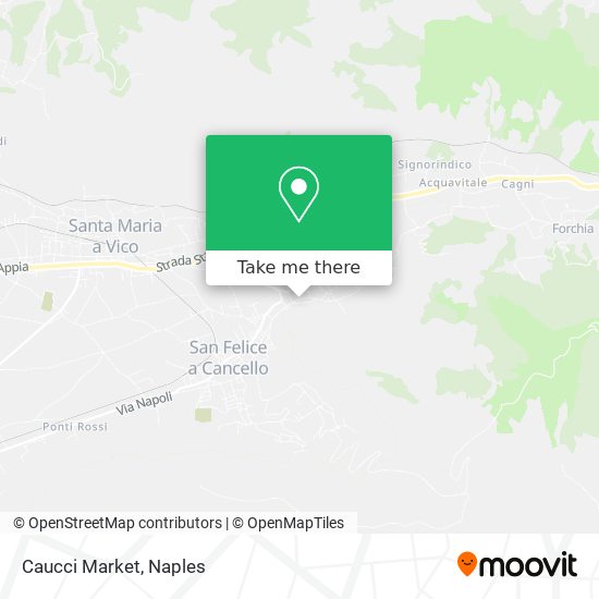 Caucci Market map