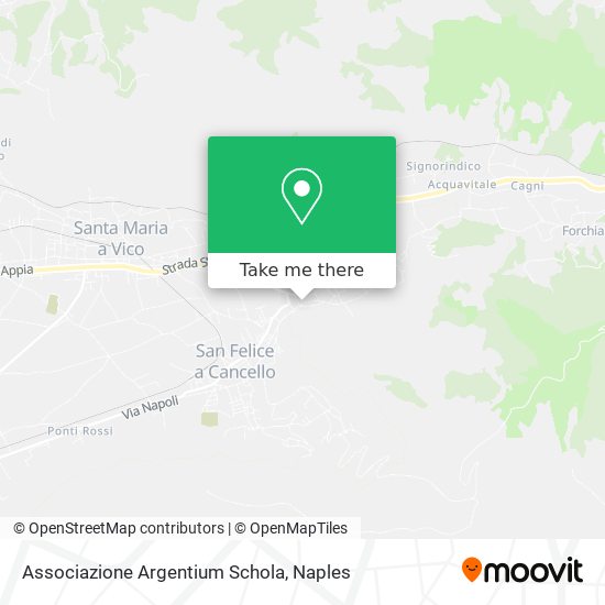 Associazione Argentium Schola map