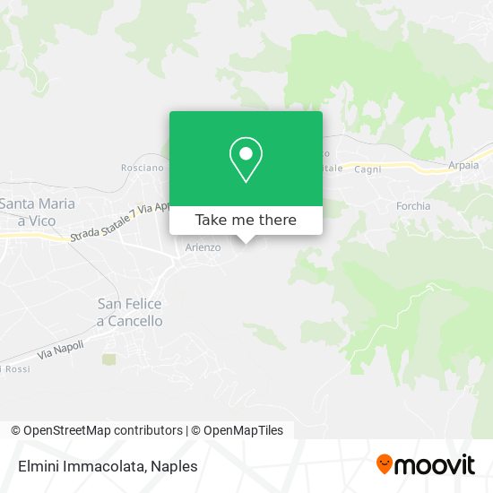 Elmini Immacolata map