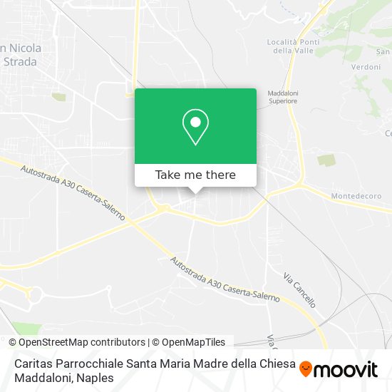 Caritas Parrocchiale Santa Maria Madre della Chiesa Maddaloni map