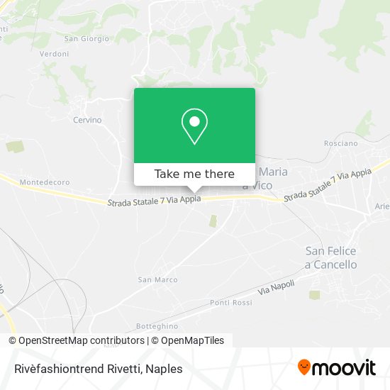 Rivèfashiontrend Rivetti map