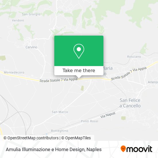 Amulia Illuminazione e Home Design map