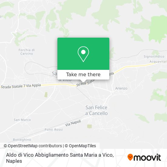 Aldo di Vico Abbigliamento Santa Maria a Vico map