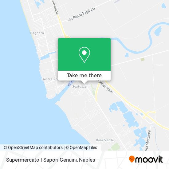 Supermercato I Sapori Genuini map