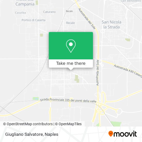 Giugliano Salvatore map
