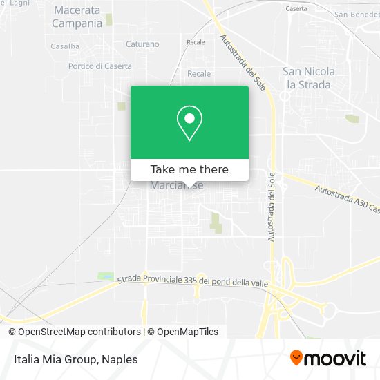 Italia Mia Group map