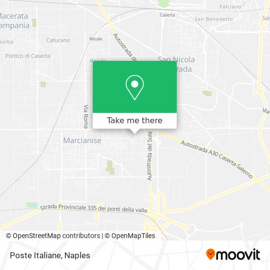 Poste Italiane map
