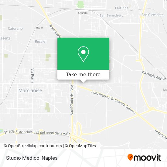 Studio Medico map