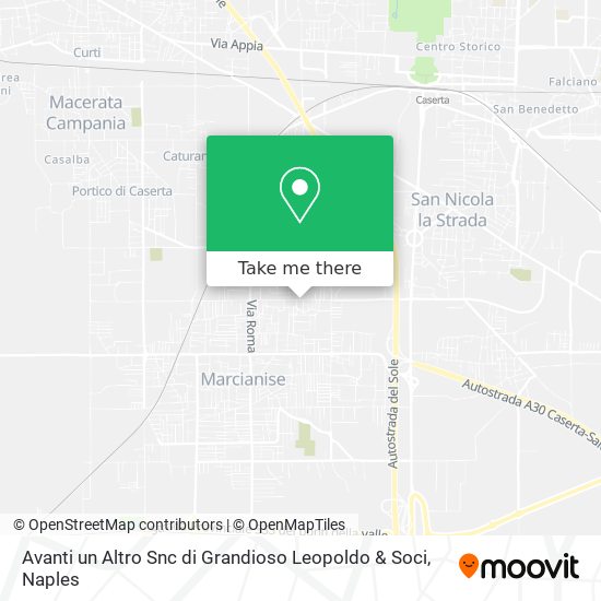 Avanti un Altro Snc di Grandioso Leopoldo & Soci map