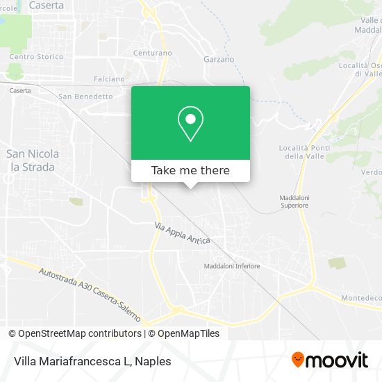 Villa Mariafrancesca L map