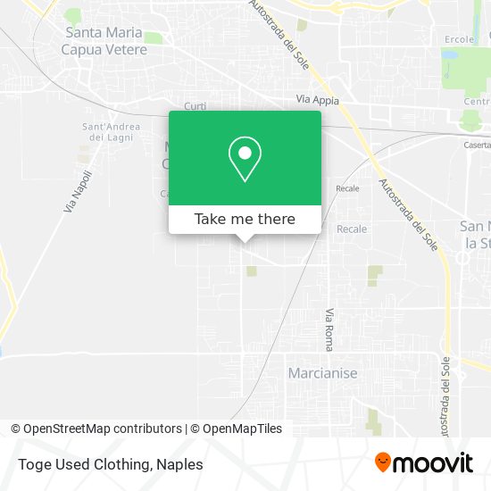 Toge Used Clothing map