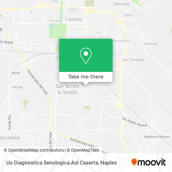 Uo Diagnostica Senologica Asl Caserta map