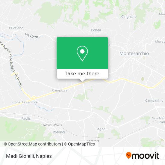 Madi Gioielli map