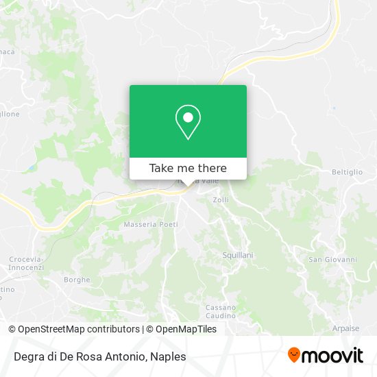 Degra di De Rosa Antonio map
