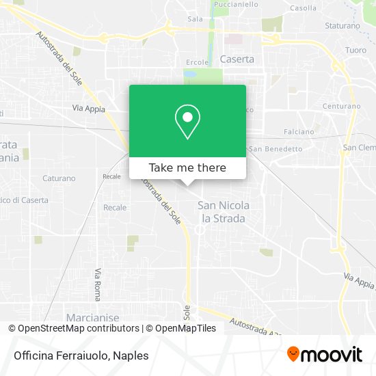 Officina Ferraiuolo map