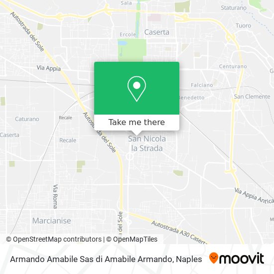 Armando Amabile Sas di Amabile Armando map