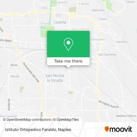 Istituto Ortopedico Faraldo map