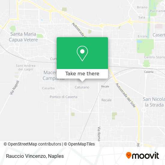 Rauccio Vincenzo map