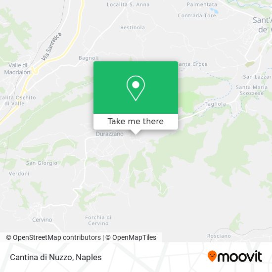 Cantina di Nuzzo map