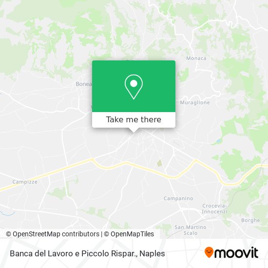 Banca del Lavoro e Piccolo Rispar. map