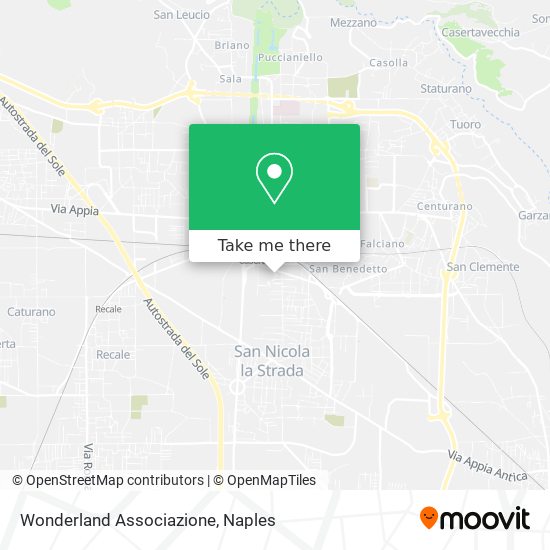 Wonderland Associazione map